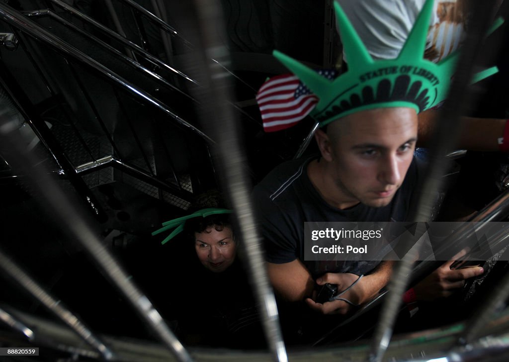 The Crown Of The Statue of Liberty Opens