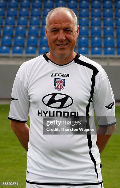 Gerhard Kleppinger poses during the FSV Frankfurt team presentation on July 4, 2009 in Frankfurt am Main, Germany.