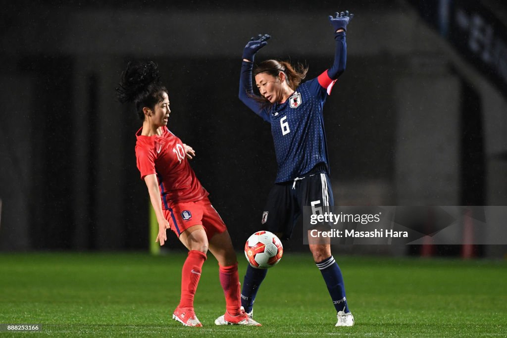 Japan v South Korea - EAFF E-1 Women's Football Championship