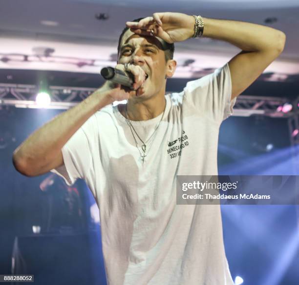 Eazy performs at Eden Roc Hotel on December 7, 2017 in Miami Beach, Florida.