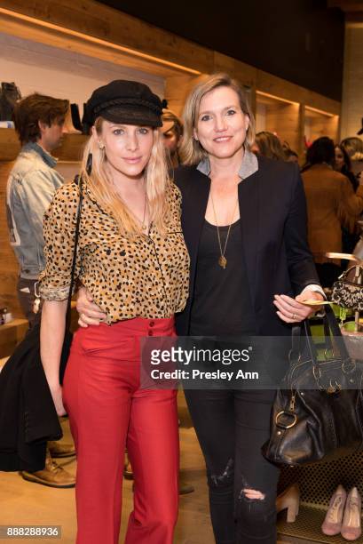 Casey Labow and Kiara Carstein attend Sam Edelman Beverly Hills Event on December 7, 2017 in Beverly Hills, California.