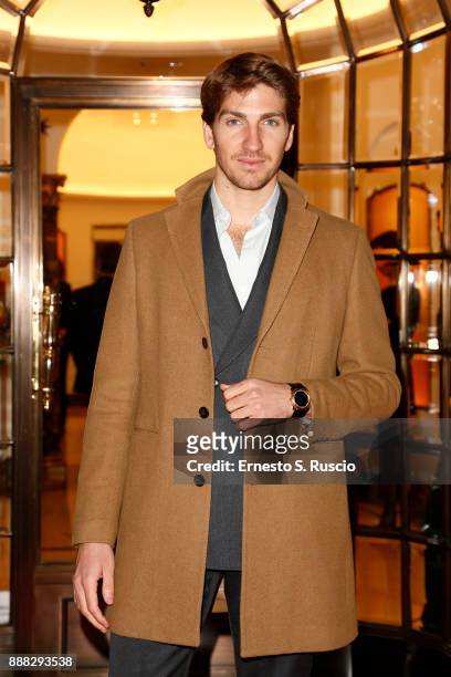 Alan Cappelli Goetz attends Christmas Lights At Bvlgari Boutique Rome on December 7, 2017 in Rome, Italy.