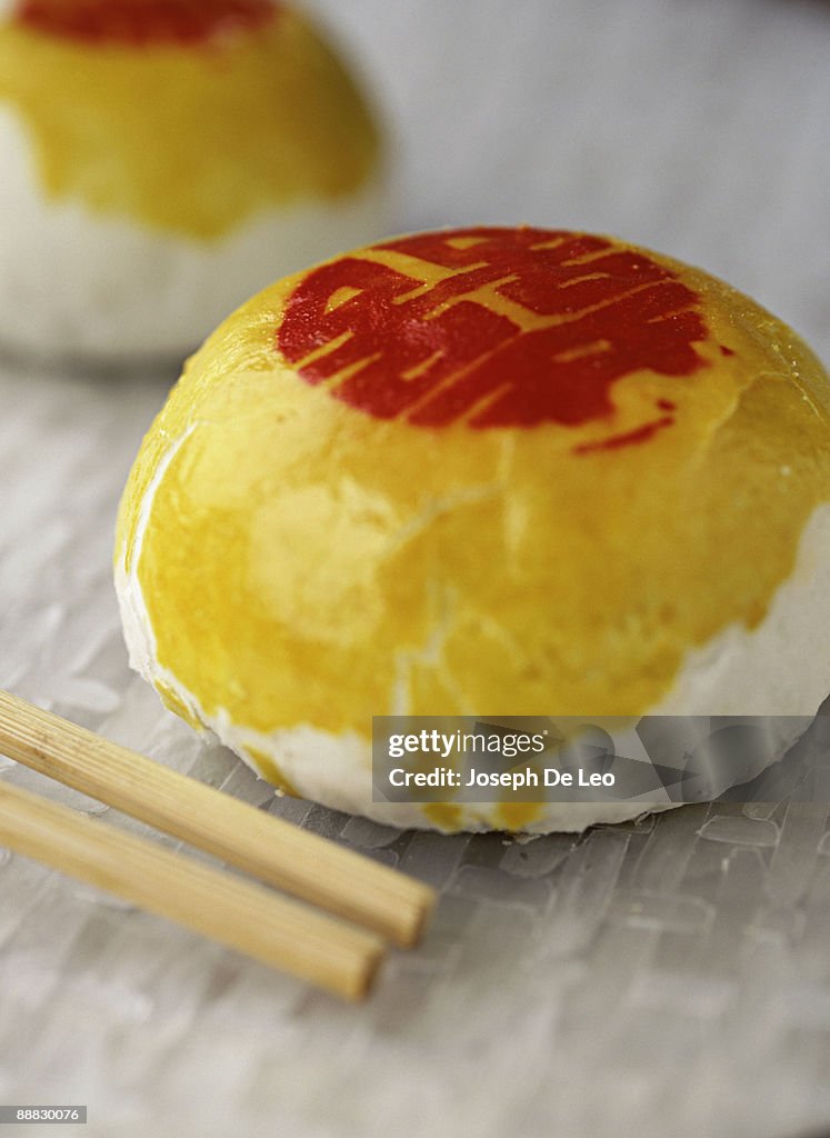 Decorative steamed bun