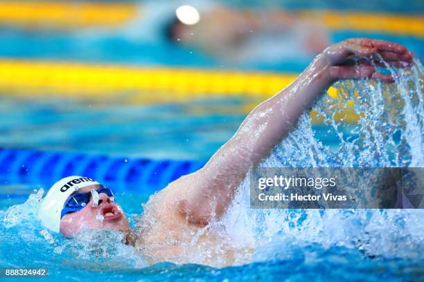 Antti Latikka of Finland competes in men's 200 m Individual Medley SM11-13 during day 5 of the Para Swimming World Championship Mexico City 2017 at...