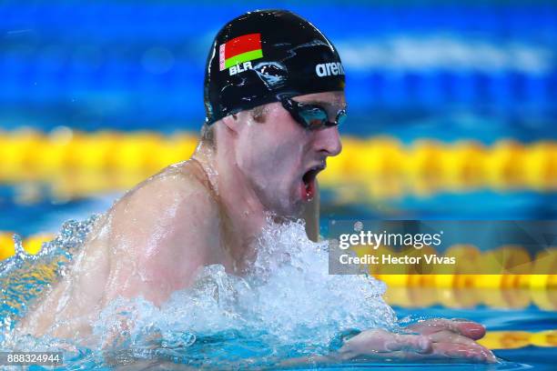 Ihar Boki of Belarus competes in Men's 200 m Individual Medley SM11-13 during day 5 of the Para Swimming World Championship Mexico City 2017 at...