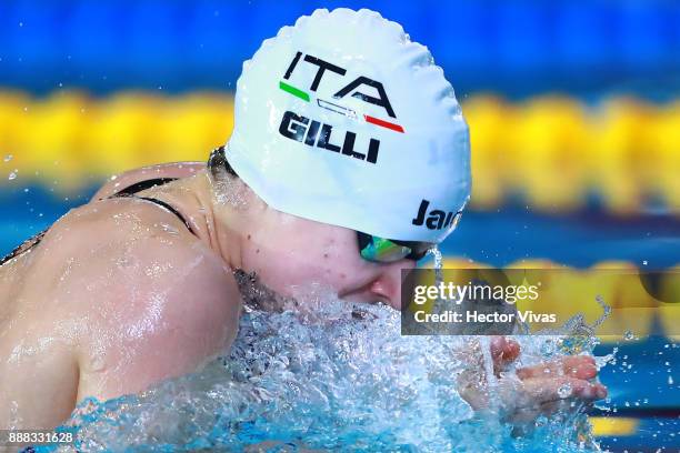 Carlotta Gilli of Italy competes in Women's 200 m Individual Medley SM11-13 during day 5 of the Para Swimming World Championship Mexico City 2017 at...