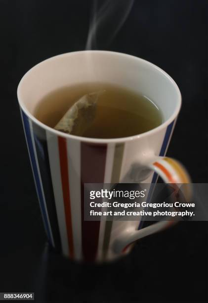 steaming green tea - gregoria gregoriou crowe fine art and creative photography stock pictures, royalty-free photos & images