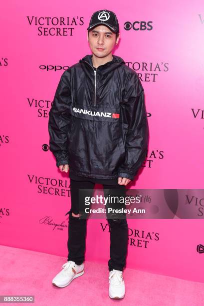 Gogoboi attends 2017 Victoria's Secret Fashion Show In Shanghai - Pink Carpet Arrivals at Mercedes-Benz Arena on November 20, 2017 in Shanghai, China.