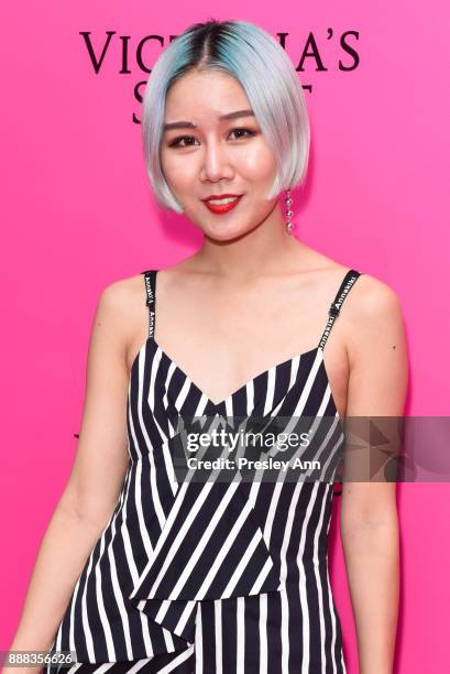 Yan Xu attends 2017 Victoria's Secret Fashion Show In Shanghai - Pink Carpet Arrivals at Mercedes-Benz Arena on November 20, 2017 in Shanghai, China.