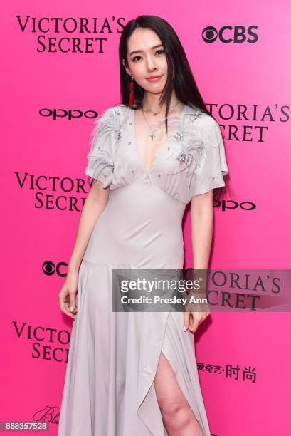 Bea Hayden attends 2017 Victoria's Secret Fashion Show In Shanghai - Pink Carpet Arrivals at Mercedes-Benz Arena on November 20, 2017 in Shanghai,...