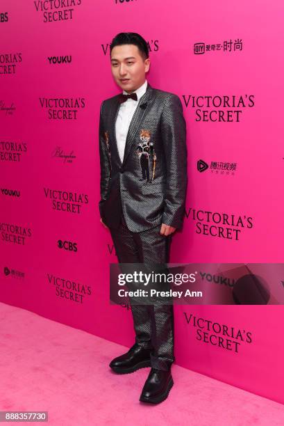 Tao Liang "Mr. Bags" attends 2017 Victoria's Secret Fashion Show In Shanghai - Pink Carpet Arrivals at Mercedes-Benz Arena on November 20, 2017 in...