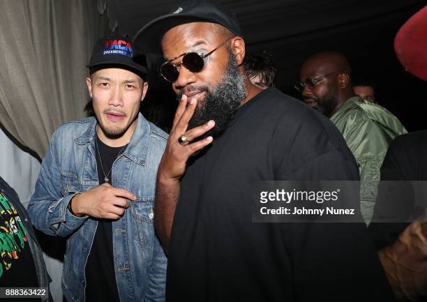 Dao-Yi Chow and Coltrane Curtis Attend The House Of Remy Martin Presents The Hypebeast 100 Awards After Party at Nautilus South Beach on December 7,...
