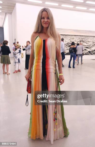 Floria Barbara Lynch wears Chloe to PAMM Presents during Art Basel Miami Beach on December 07, 2017 in Miami, United States.