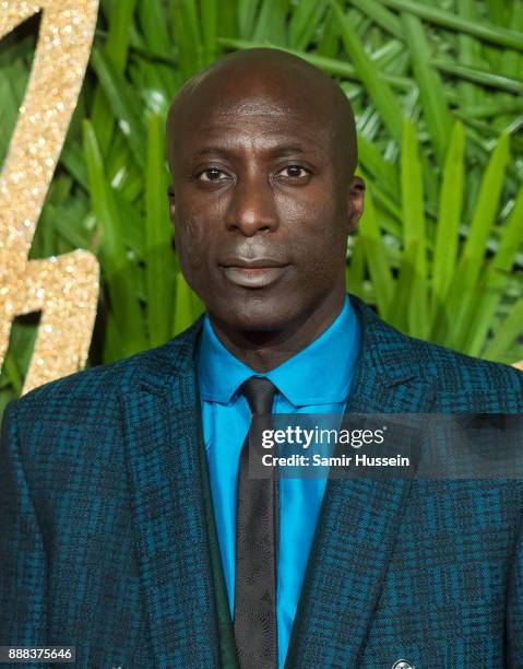 Ozwald Boateng attends The Fashion Awards 2017 in partnership with Swarovski at Royal Albert Hall on December 4, 2017 in London, England.
