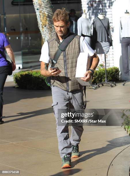 Actor David Chokachi is seen on December 7, 2017 in Los Angeles, CA.