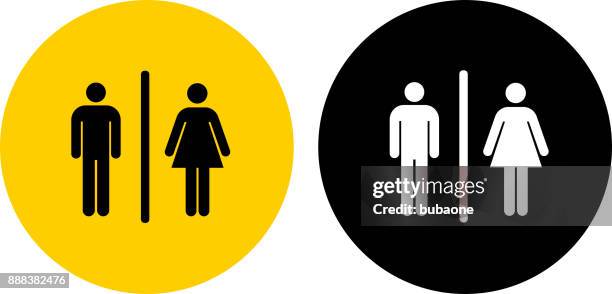 bad sign. - toilet sign stock-grafiken, -clipart, -cartoons und -symbole