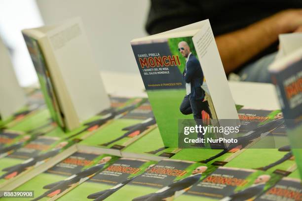 Monchi during a press conference to present book 'Monchi' in 'Nuvola' Convention Centre on december 08, 2017 in Rome, Italy.