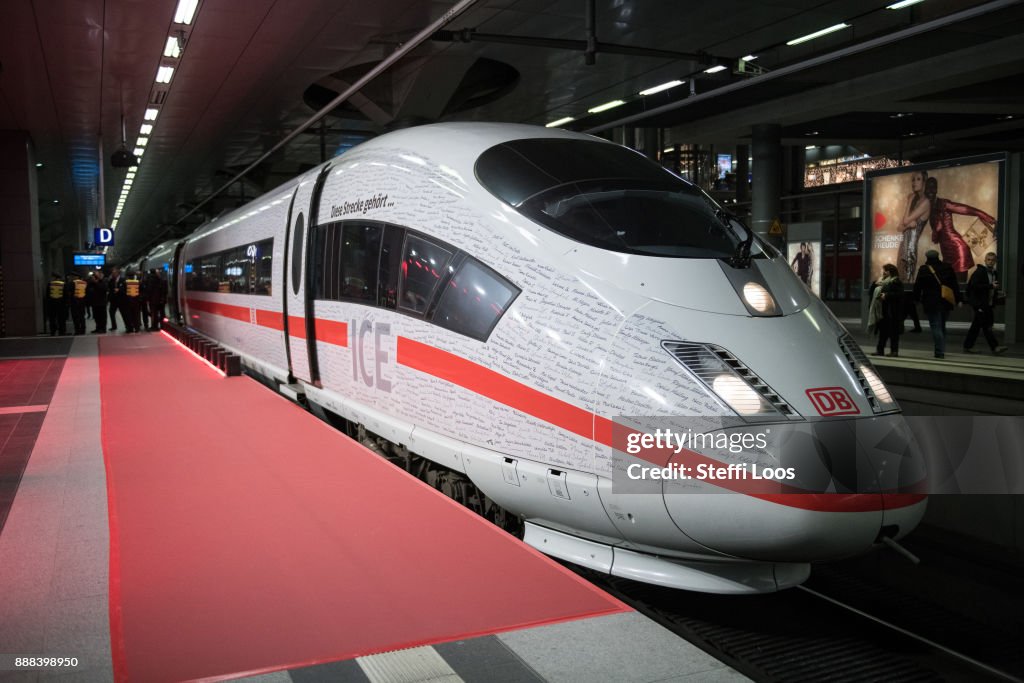 Deutsche Bahn Inaugurates High-Speed Berlin-Munich Railway Link