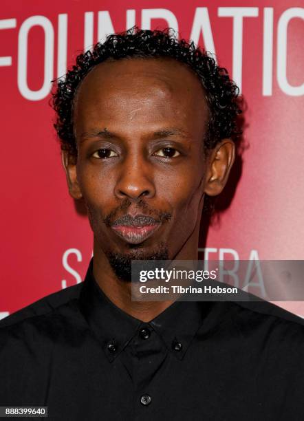 Barkhad Abdi attends SAG-AFTRA Foundation's Conversation and screening of 'The Pirates Of Somalia' at SAG-AFTRA Foundation's screening room on...