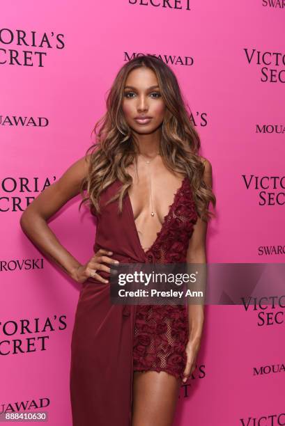 Jasmine Tookes attends 2017 Victoria's Secret Fashion Show In Shanghai - After Party at Mercedes-Benz Arena on November 20, 2017 in Shanghai, China.