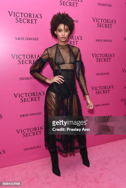 Samile Bermannelli attends 2017 Victoria's Secret Fashion Show In Shanghai - After Party at Mercedes-Benz Arena on November 20, 2017 in Shanghai,...