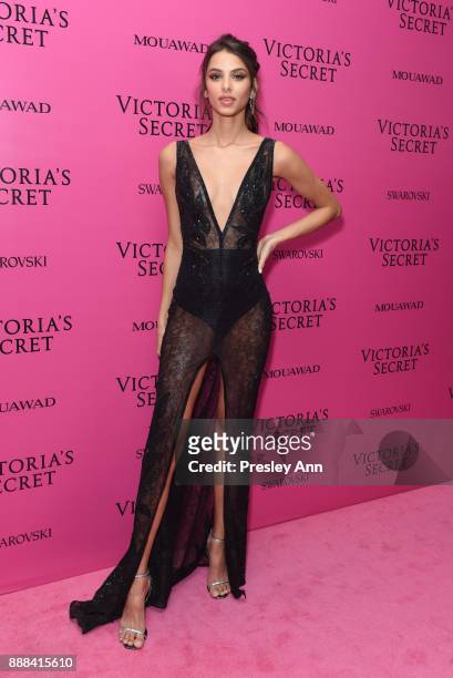 Bruna Lirio attends 2017 Victoria's Secret Fashion Show In Shanghai - After Party at Mercedes-Benz Arena on November 20, 2017 in Shanghai, China.