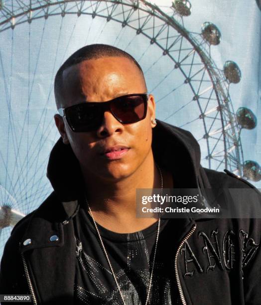 Ironik is seen backstage on the second day of Wireless Festival at Hyde Park on July 5, 2009 in London, England.
