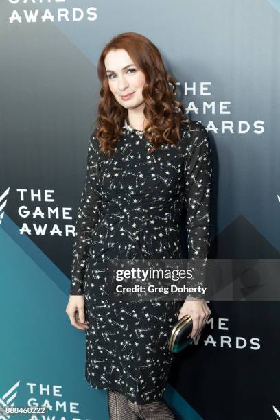 Felicia Day attends The Game Awards 2017 at Microsoft Theater on December 7, 2017 in Los Angeles, California.