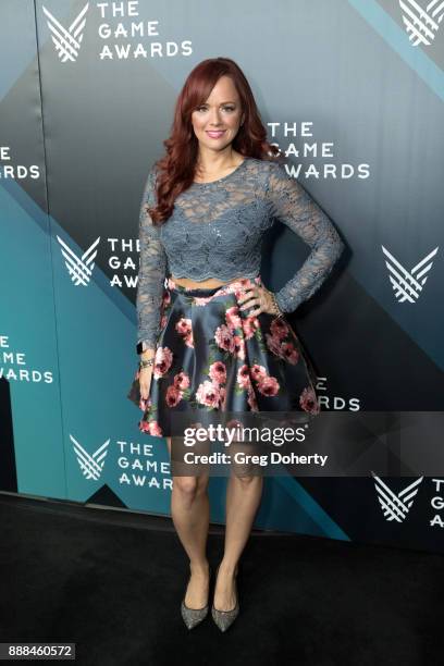 Andrea Rene attends The Game Awards 2017 at Microsoft Theater on December 7, 2017 in Los Angeles, California.