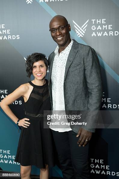 Ashly Burch and Lance Reddick attend The Game Awards 2017 at News Photo  - Getty Images