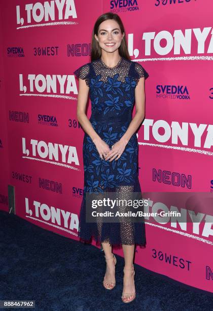 Actress Caitlin Carver attends the Los Angeles premiere of 'I, Tonya' at the Egyptian Theatre on December 5, 2017 in Hollywood, California.