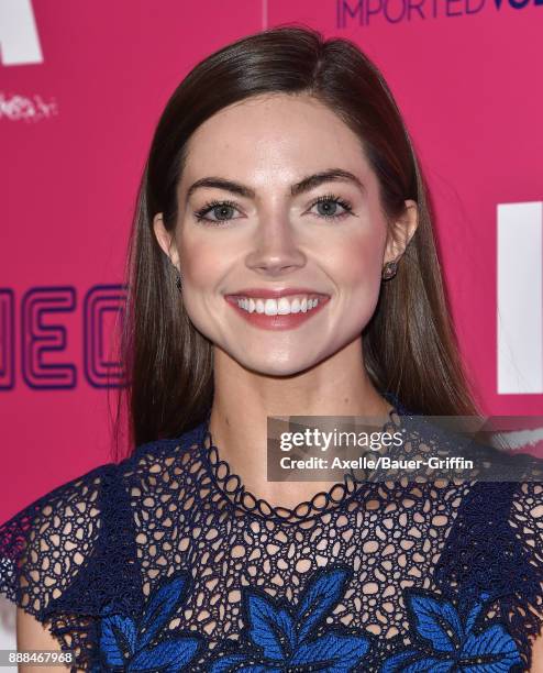 Actress Caitlin Carver attends the Los Angeles premiere of 'I, Tonya' at the Egyptian Theatre on December 5, 2017 in Hollywood, California.