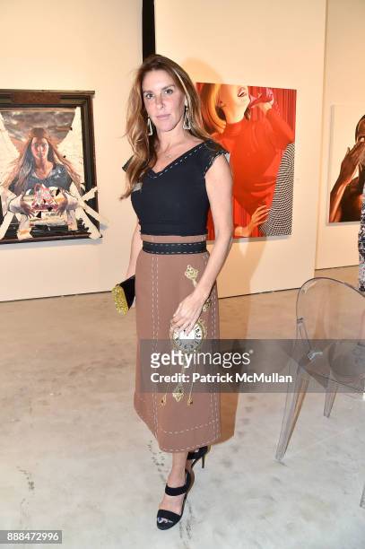 Dori Cooperman attends Art Miami VIP Preview at Art Miami Pavilion on December 6, 2017 in Miami Beach, Florida.