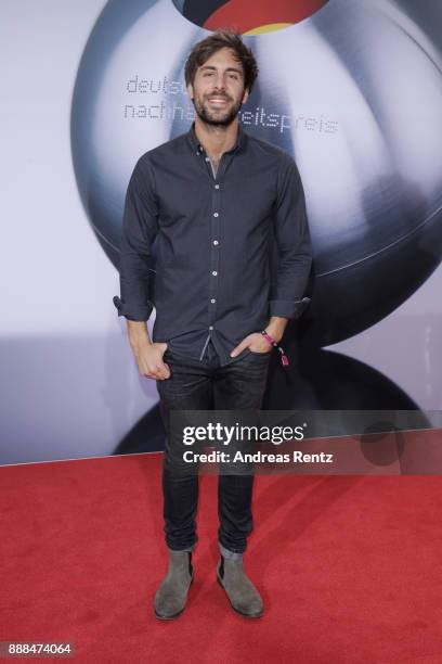 Singer Max Giesinger attends the German Sustainability Award at Maritim Hotel on December 8, 2017 in Duesseldorf, Germany.