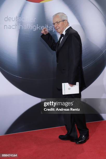 Klaus Toepfer attends the German Sustainability Award at Maritim Hotel on December 8, 2017 in Duesseldorf, Germany.