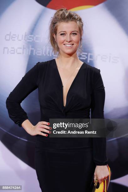 Nina Eichinger attends the German Sustainability Award at Maritim Hotel on December 8, 2017 in Duesseldorf, Germany.