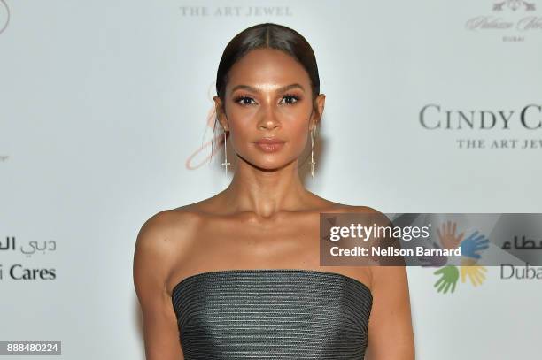 Alesha Dixon attends the Global Gift Gala on day three of the 14th annual Dubai International Film Festival held at the Versace Hotel on December 8,...