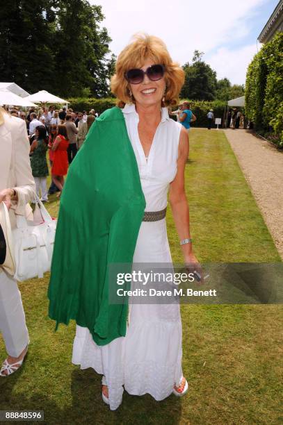 Rula Lenska attends the Cartier Style & Luxe lunch at the Goodwood Festival of Speed on July 5, 2009 in Chichester, England.