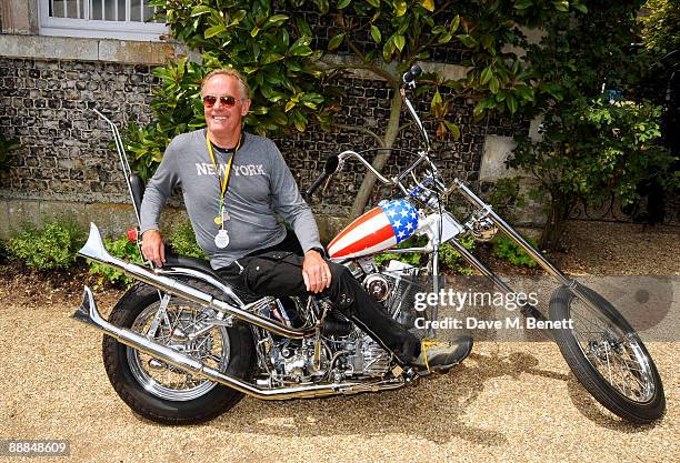 Peter Fonda attends the Cartier Style & Luxe lunch at the Goodwood Festival of Speed on July 5, 2009 in Chichester, England.