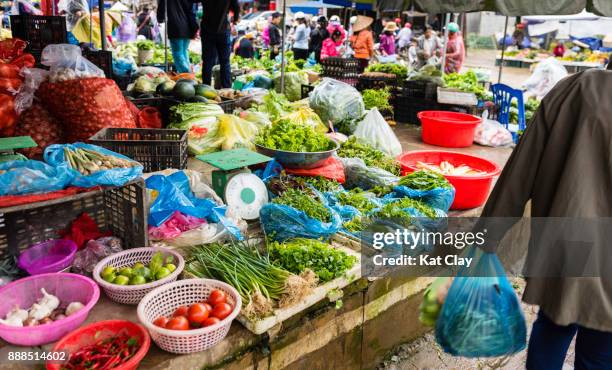 sa pa farmer's market - sapa fotografías e imágenes de stock