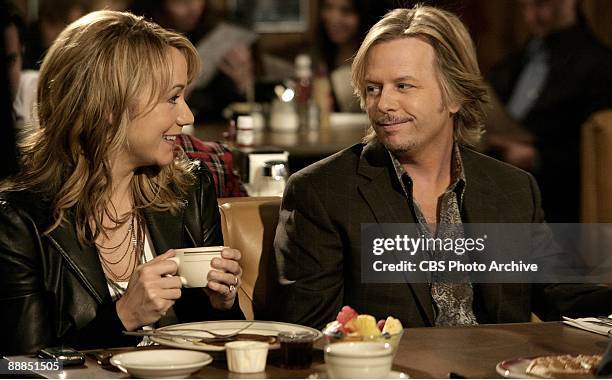 Family Style" - Pictured Megyn Price as Audrey and David Spade as Russell, in Rules of Engagement, on Monday, May 11th on the CBS Television Network.