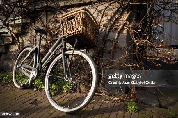 amsterdam bicycle 3 - farola stock pictures, royalty-free photos & images
