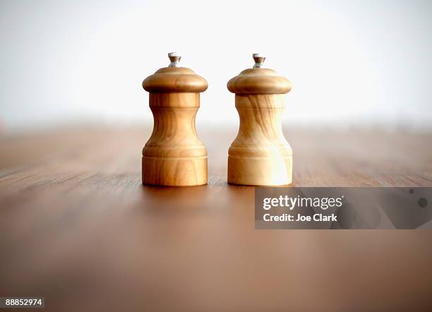 salt and pepper shakers - salt shaker stock pictures, royalty-free photos & images