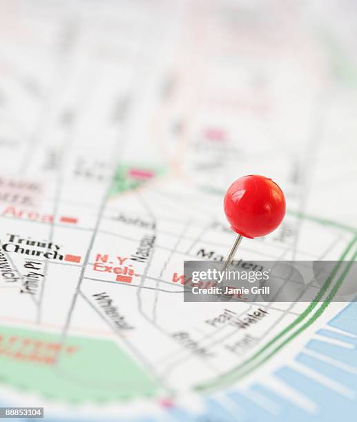 Map Pin Stock 100 Wall Map Pins Stock Photos, High-Res Pictures, and Images - Getty ...