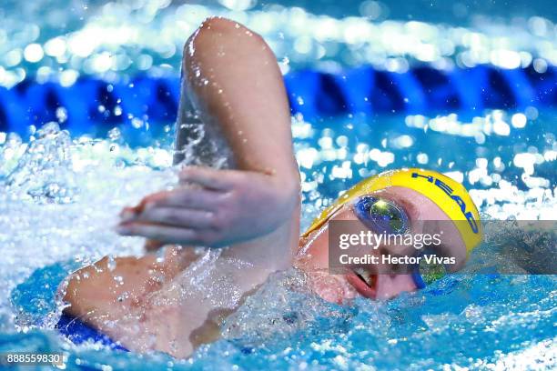 Ida Andersson of Sweden competes in women's 400 m Freestyle S7 during day 5 of the Para Swimming World Championship Mexico City 2017 at Francisco...