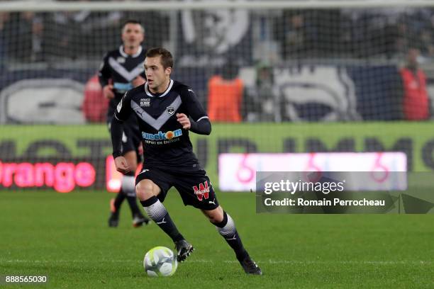 Valentin Vada during the Ligue 1 match between FC Girondins de Bordeaux and Strasbourg at Stade Matmut Atlantique on December 8, 2017 in Bordeaux, .