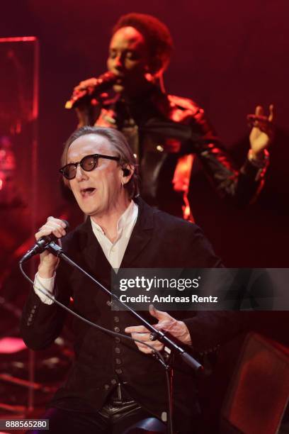 Marius Mueller-Westernhagen performs on stage during the German Sustainability Award at Maritim Hotel on December 8, 2017 in Duesseldorf, Germany.