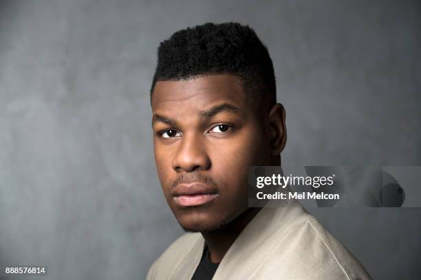 Actor John Boyega is photographed for Los Angeles Times on November 10, 2017 in Los Angeles, California. PUBLISHED IMAGE. CREDIT MUST READ: Mel...