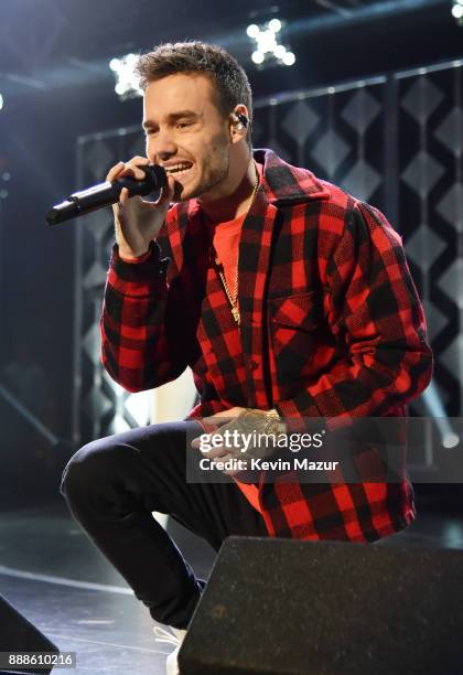 Liam Payne performs onstage at the Z100's Jingle Ball 2017 on December 8, 2017 in New York City.