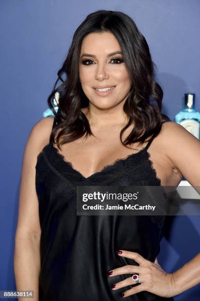 Eva Longoria attends the 8th Annual Bombay Sapphire Artisan Series Finale Hosted By Issa Rae at Villa Casa Casuarina on December 8, 2017 in Miami...